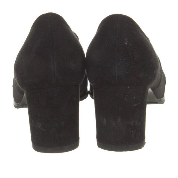 Stuart Weitzman Suede Black Pumps Size 9 - Picture 13 of 13